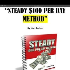 Download Steady $100 Per Day Method