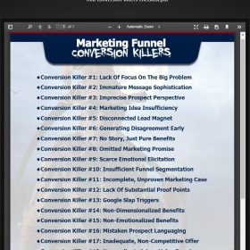 Download Todd Brown - Marketing Funnel Conversion Killers
