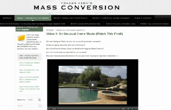 Download Frank Kern - Mass Conversions (UPDATED)