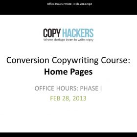 Download Joanna Wiebe - Conversion Copywriting Course