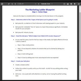 Download Bob Serling - The Marketing Ladder Blueprint