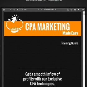 Download CPA Marketing business in a box