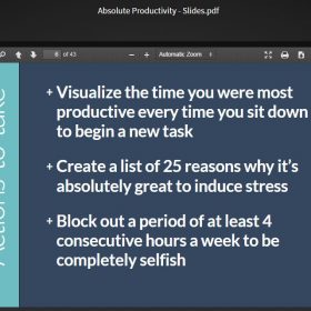 Download Jason Fladlien - Absolute Productivity