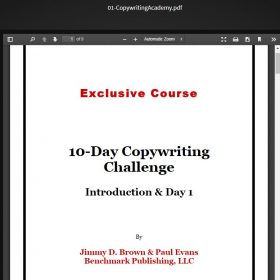 Download Jimmy D. Brown - 10 Day Copywriting Challenge