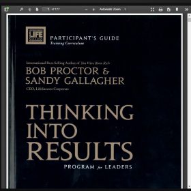 Download Bob Proctor - Thinking into Results