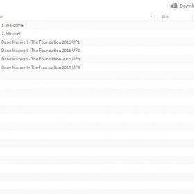 Download Dane Maxwell - The Foundation 2015
