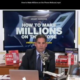 Download Grant Cardone - How to make millions on the phone