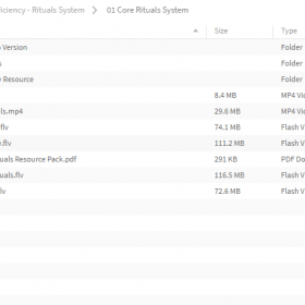 Download Asian Efficiency - Rituals System