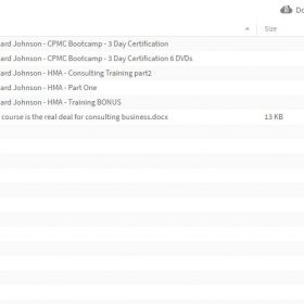 Download Richard Johnson - HMA Consulting