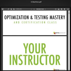 Download Justin Rondeau - Optimization and Testing Mastery Class