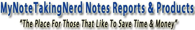 Download My Note Taking Nerd Collection