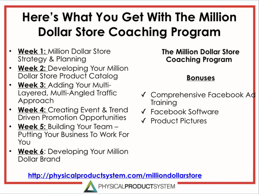 Download Matt Schmitt - The Million Dollar Store Coaching Program