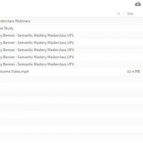 Download Bradley Benner - Semantic Mastery Masterclass