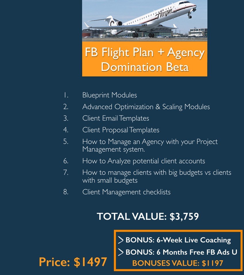 Download Keith Krance - FB Ads Flight Plan + Agency Domination