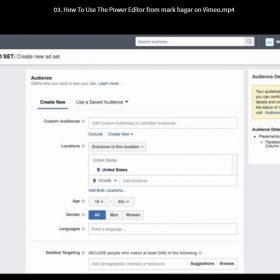 Download Mark Hagar - Facebook Ads Course