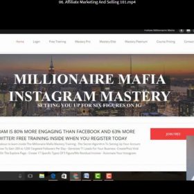Download Millionaire Mafia - Instagram Mastery (Platinum)