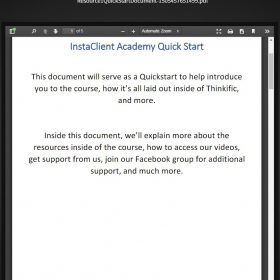 Download Mike Balmaceda - InstaClient Academy