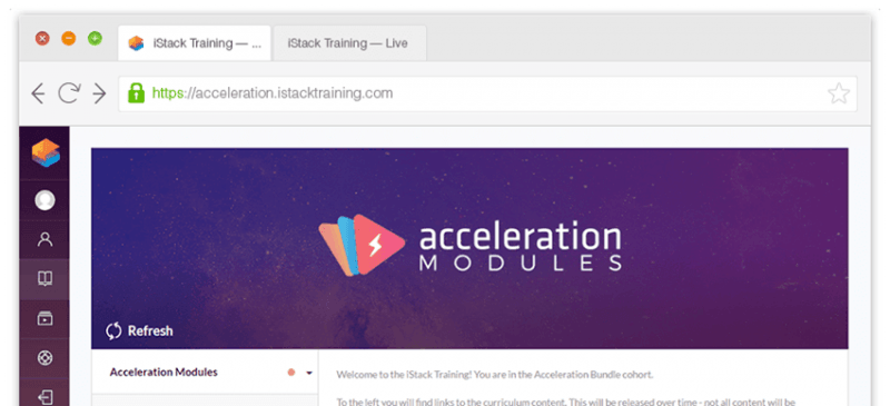 Download iStack Training - All-Star Acceleration Pack