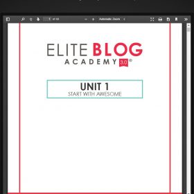 Download Ruth Soukup - Elite Blog Academy 3.0