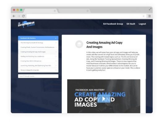 Download The Entrepreneur Alliance - Facebook Ads Mastery