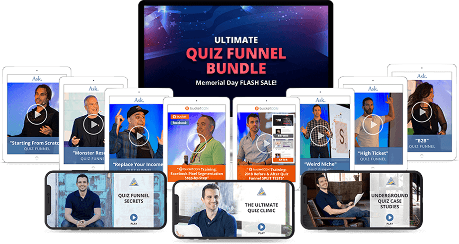 Ryan Levesque – Ultimate Quiz Funnel Bundle