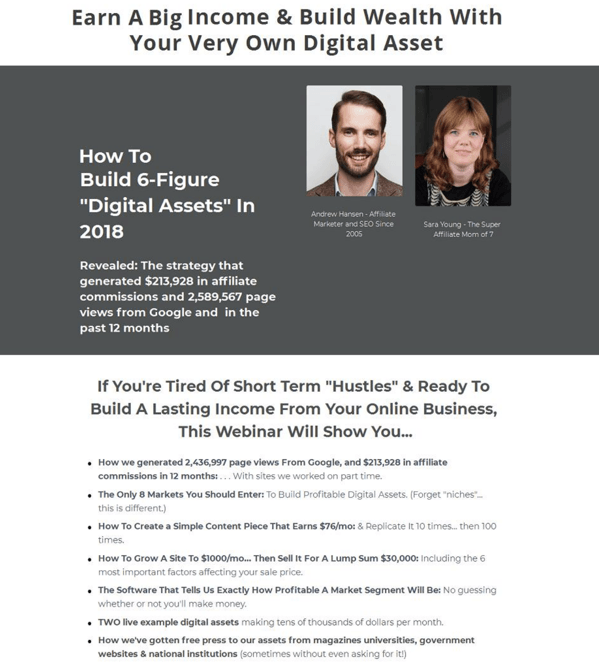 Download Andrew Hansen & Sara Young - Digital Worth Academy