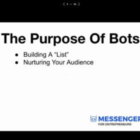 Download Nick Moreno - Messenger Bots For Entrepreneurs