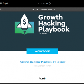 Download Foundr - Growth Hacking Playbook