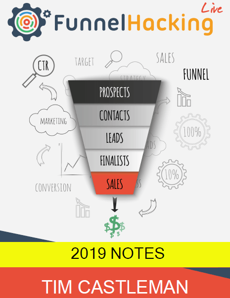 Download Russell Brunson - Funnel Hacking LIve Notes 2019