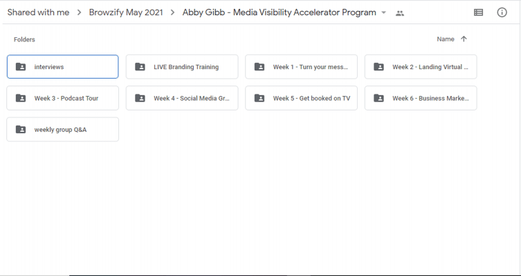 Download Abby Gibb - Media Visibility Accelerator Program