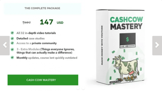 Download Cash Cow Mastery - Full (Youtube) Course
